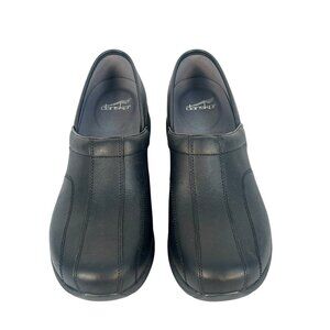 Dansko Professional Light Weight Clogs Black Leather Size 42  new